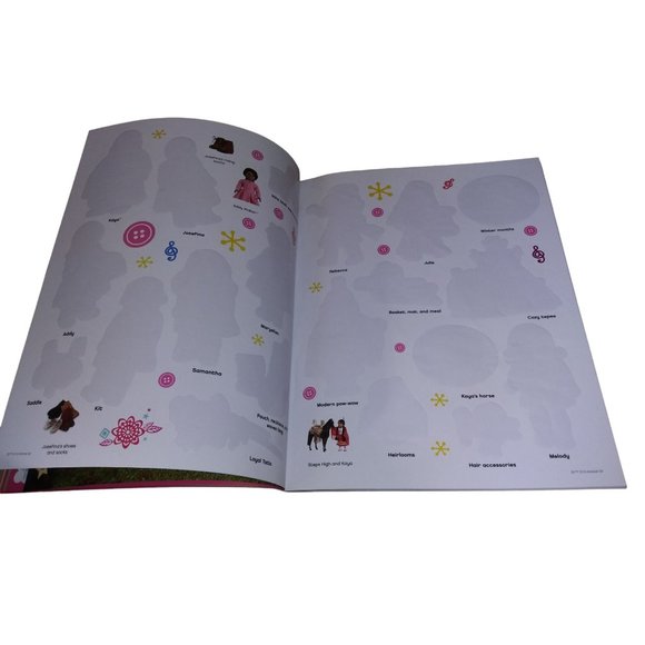 VTG American Girl Puzzle Paper Puzzle Piece DK Ultimate Sticker Collection Lot - Picture 12 of 16